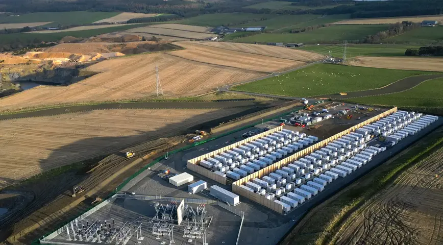 Battery Energy Storage System BESS Blackhillock