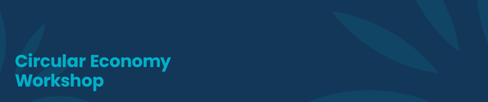 Circular economy workshop banner