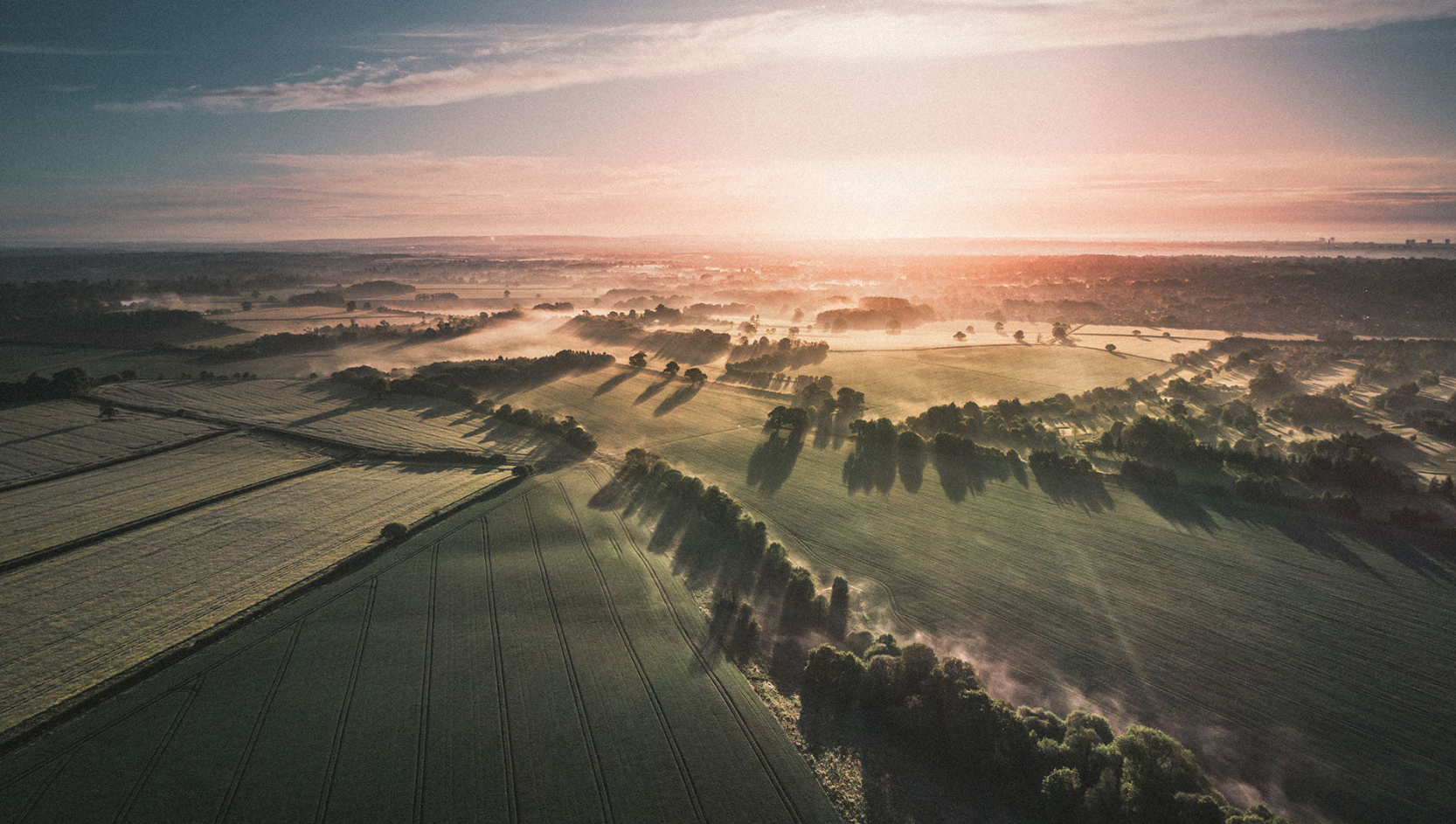A view of the countryside