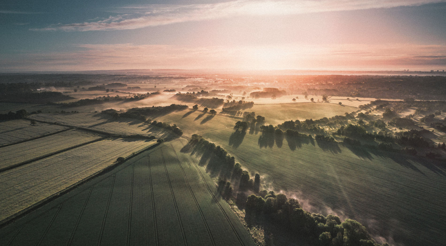 A view of the countryside